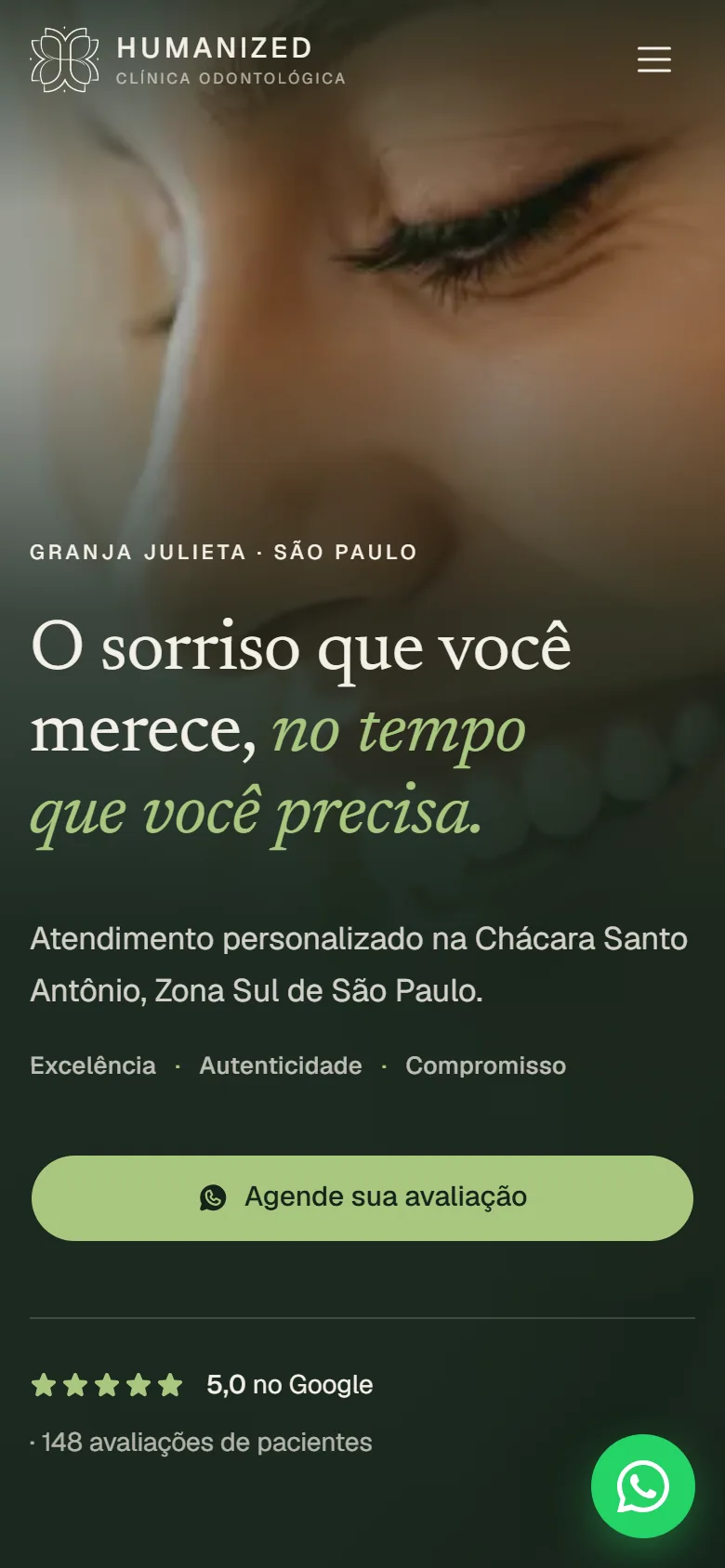 Versão mobile de Humanized