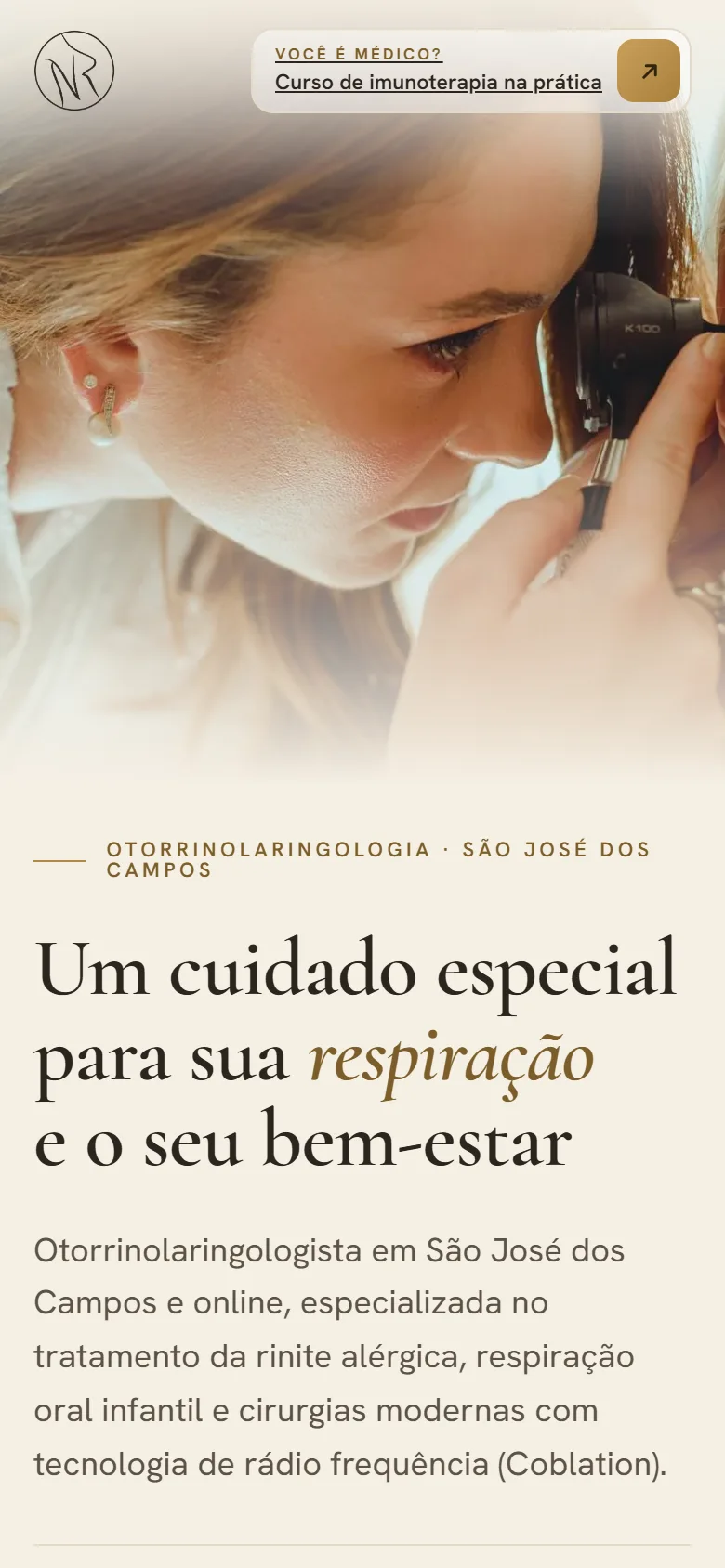 Versão mobile de Dra. Natália Rezende